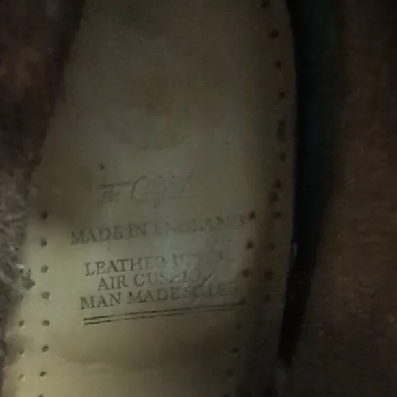 ​Dr. Martens 1460 Brown Leather Boots Distressed Size 8uk Made In England